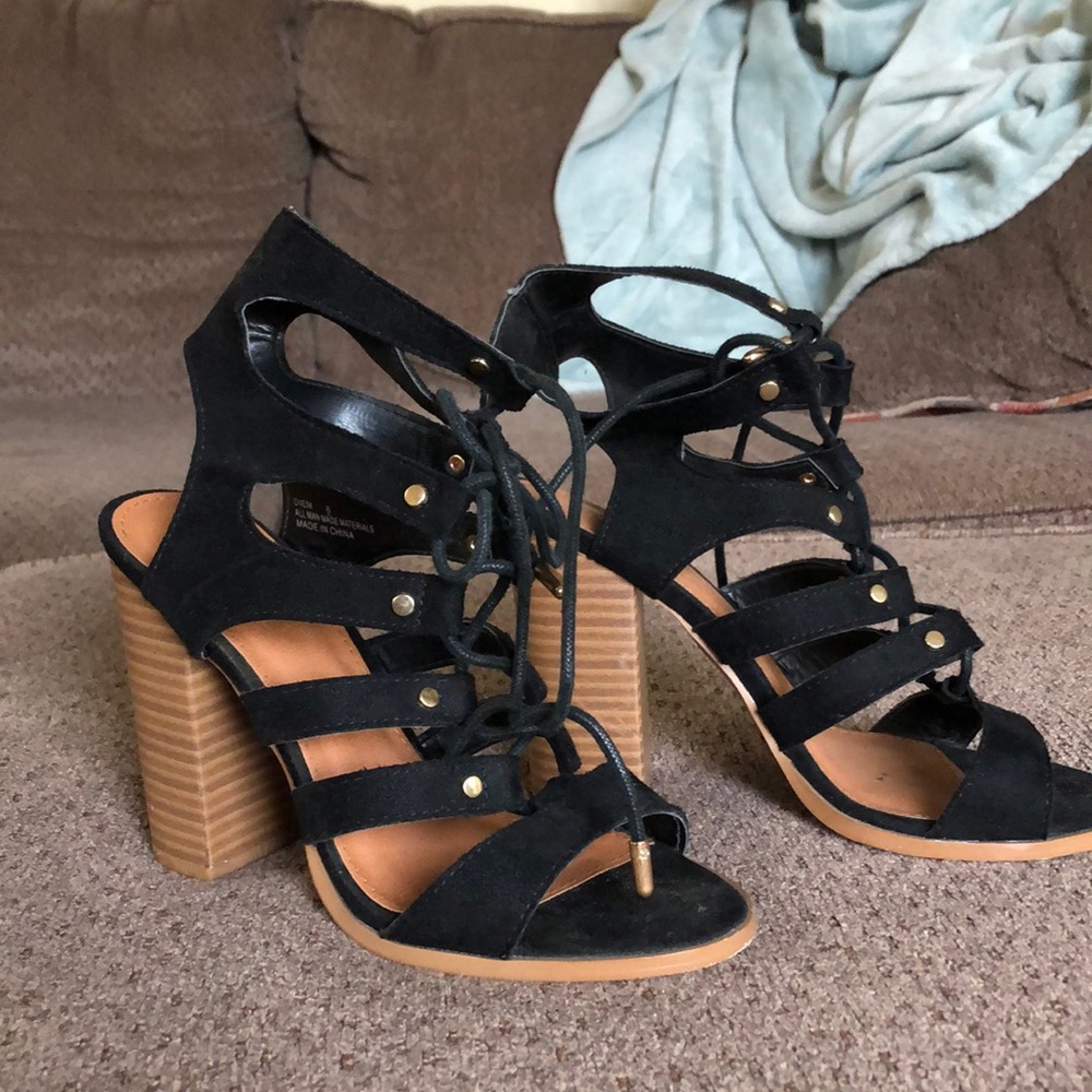 Sexy chunky heels